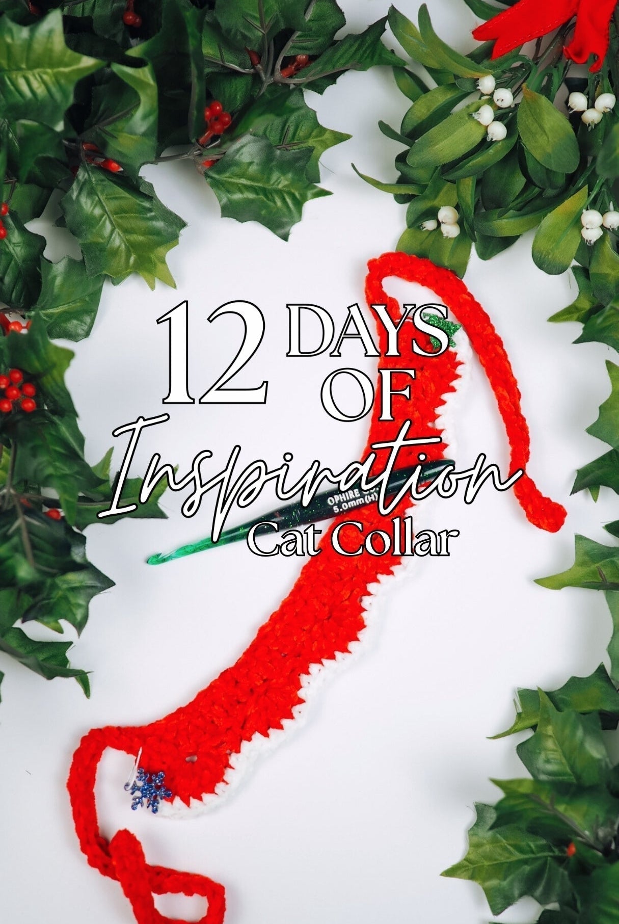 Christmas Cat Collar Pattern