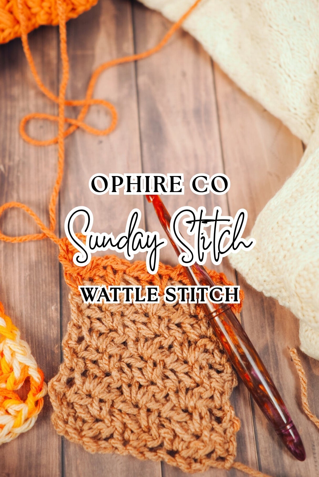 Wattle Stitch Crochet Pattern