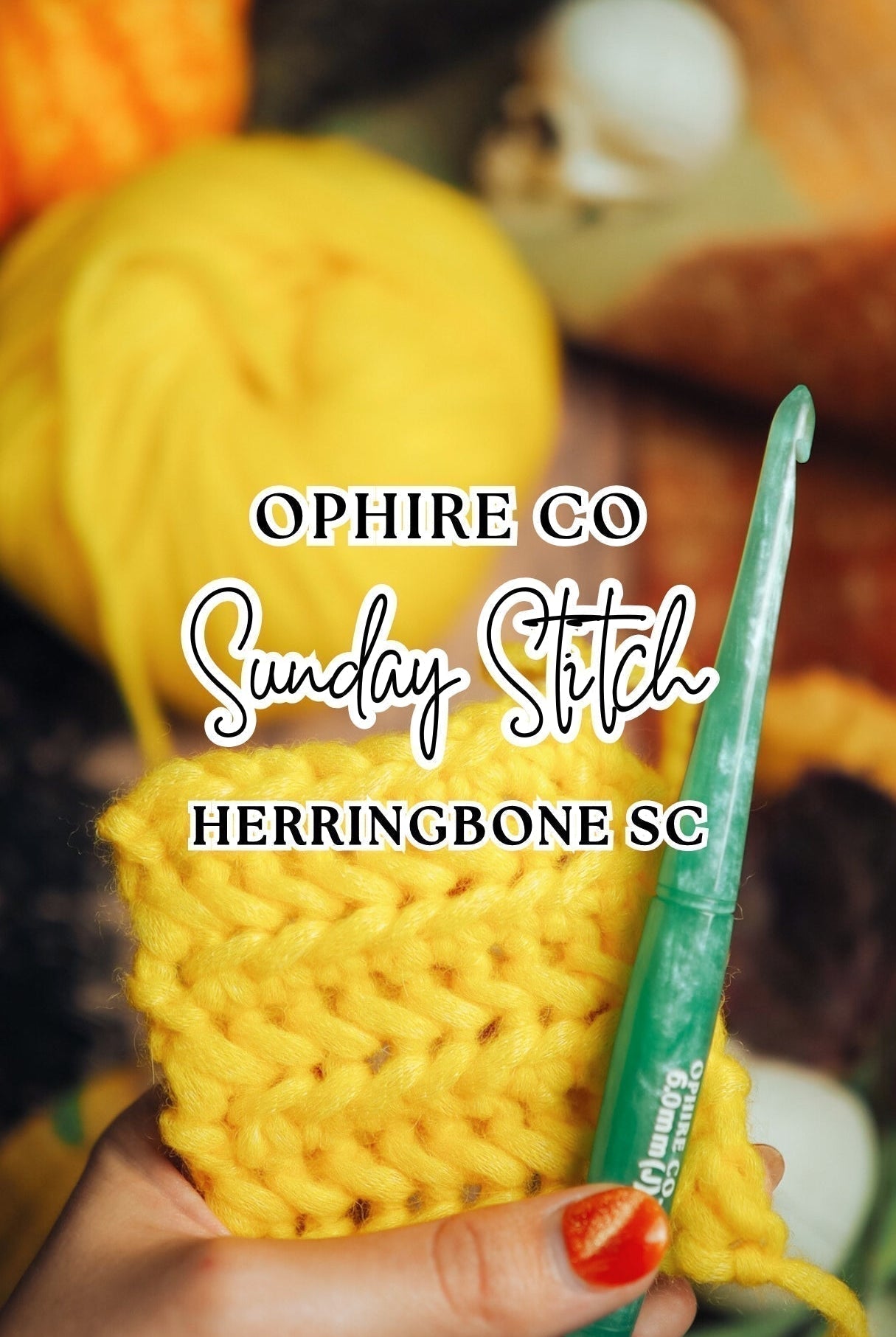 Herringbone Single Crochet Pattern