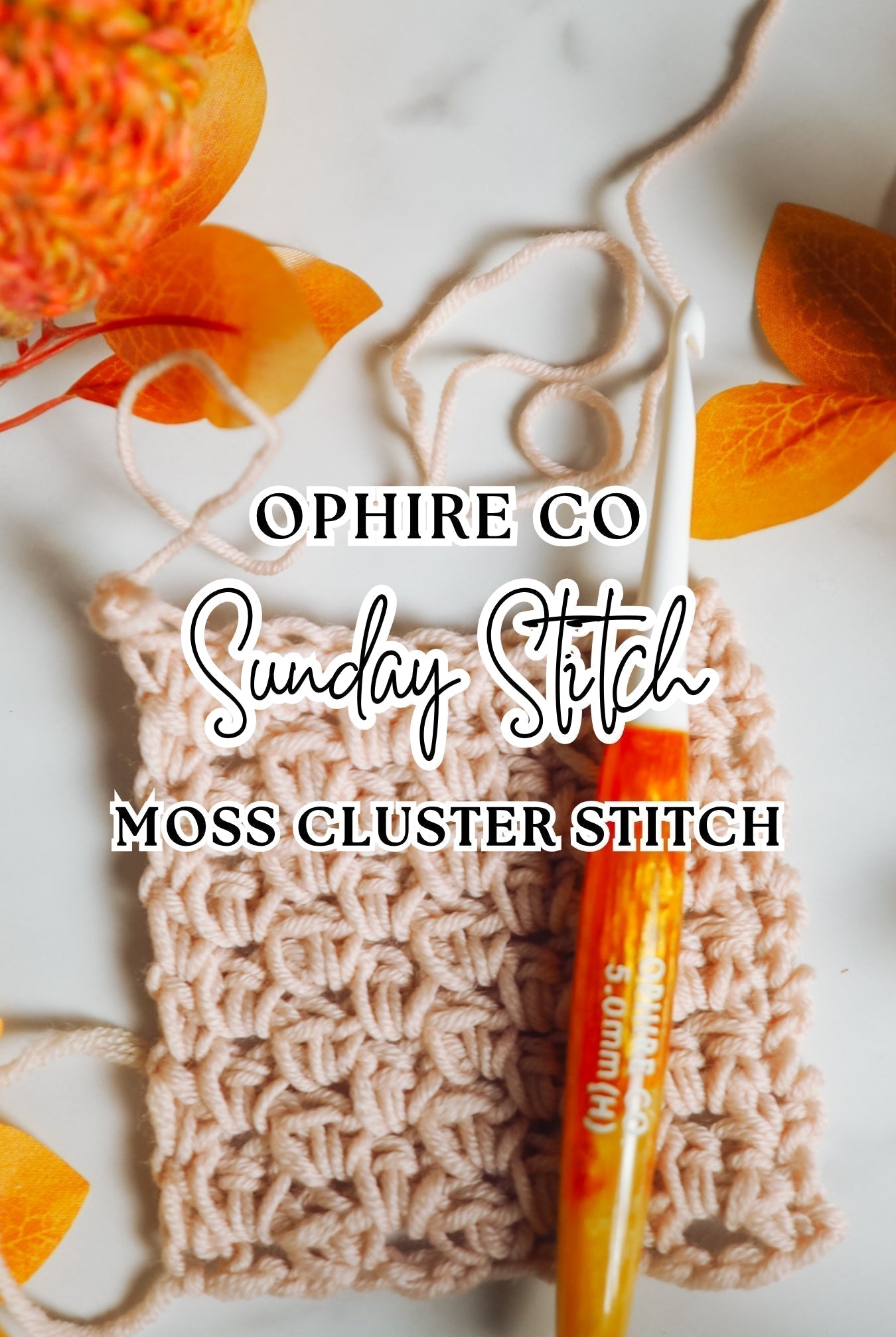Moss Cluster Stitch Pattern
