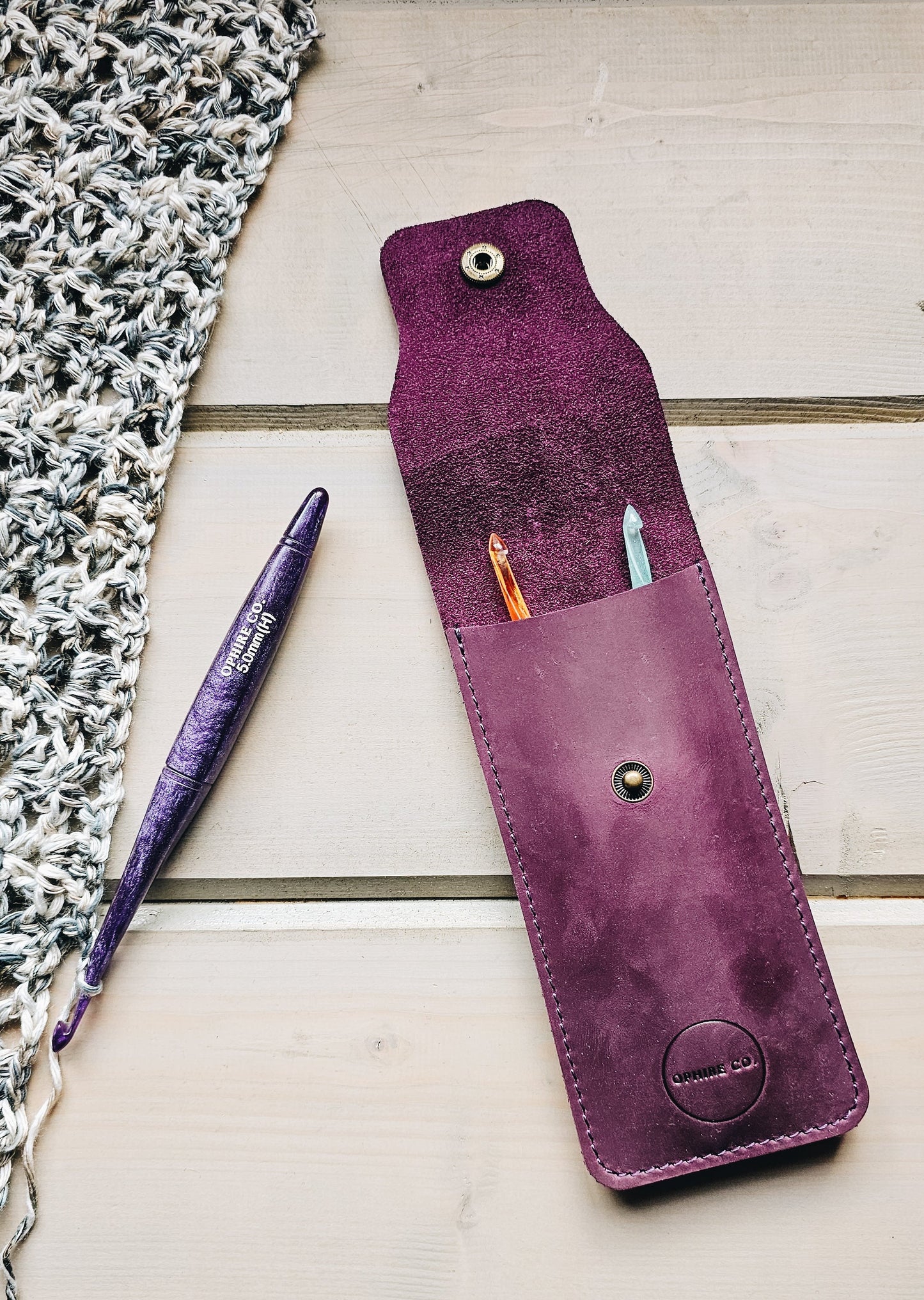 Crochet Hook Travel Pouch