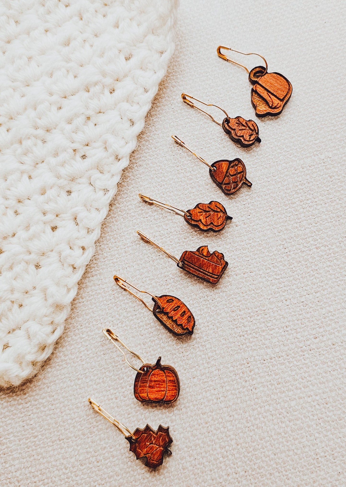 Seasonal Stitch Markers