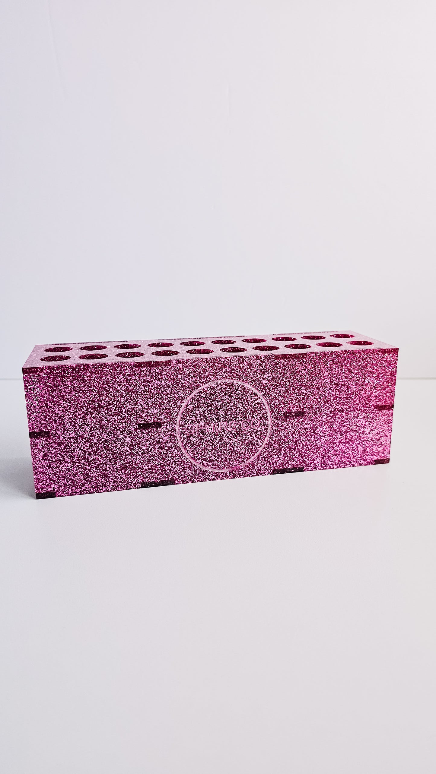 Glitter Crochet Hook Stand