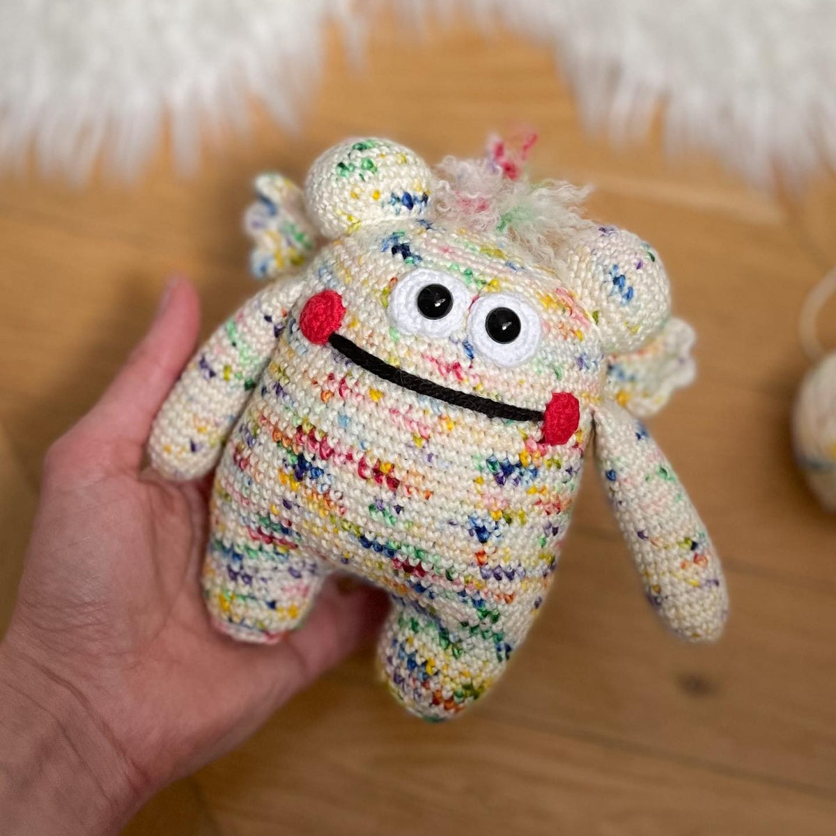 crochet monsters Colorina, the Monster Amigurumi Crochet Pattern – OphireCo