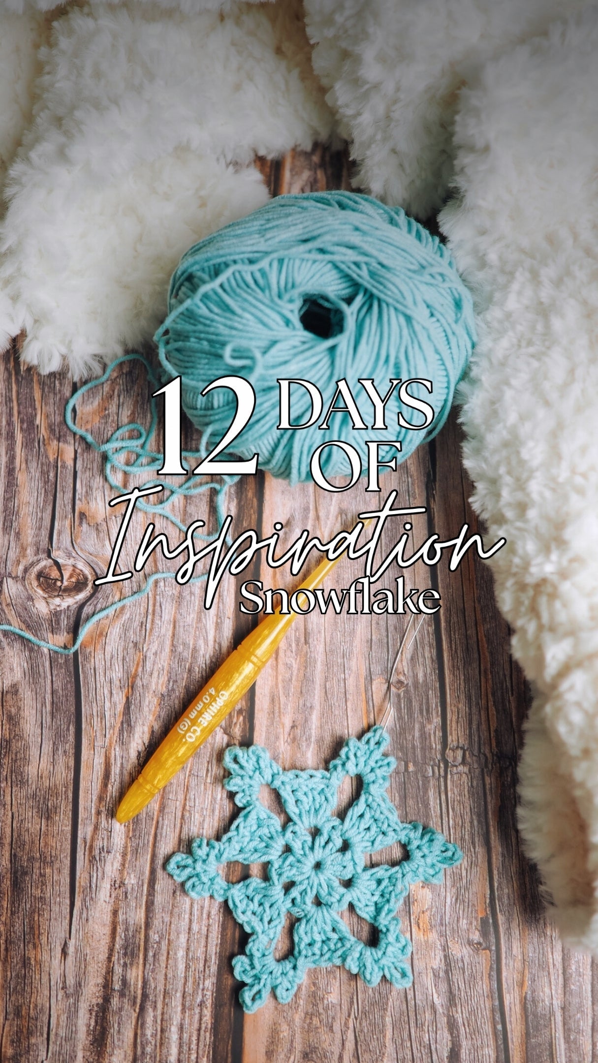 Easy Crochet Snowflake Ornament Pattern