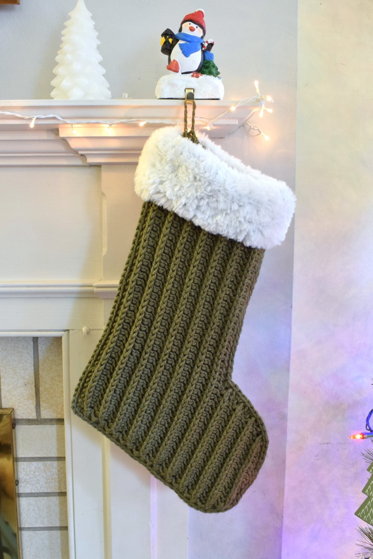 Pippin Stocking II Free Crochet Stocking Pattern