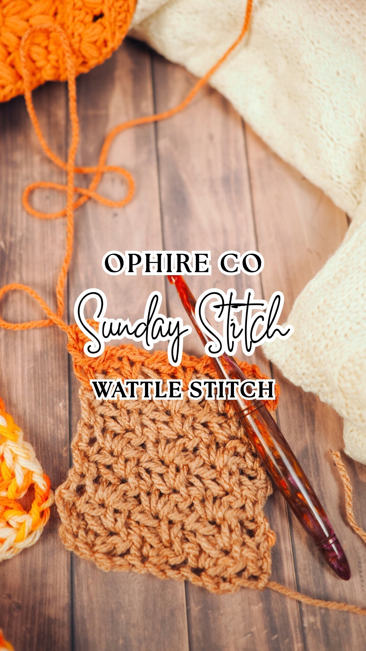 Wattle Stitch Crochet Pattern