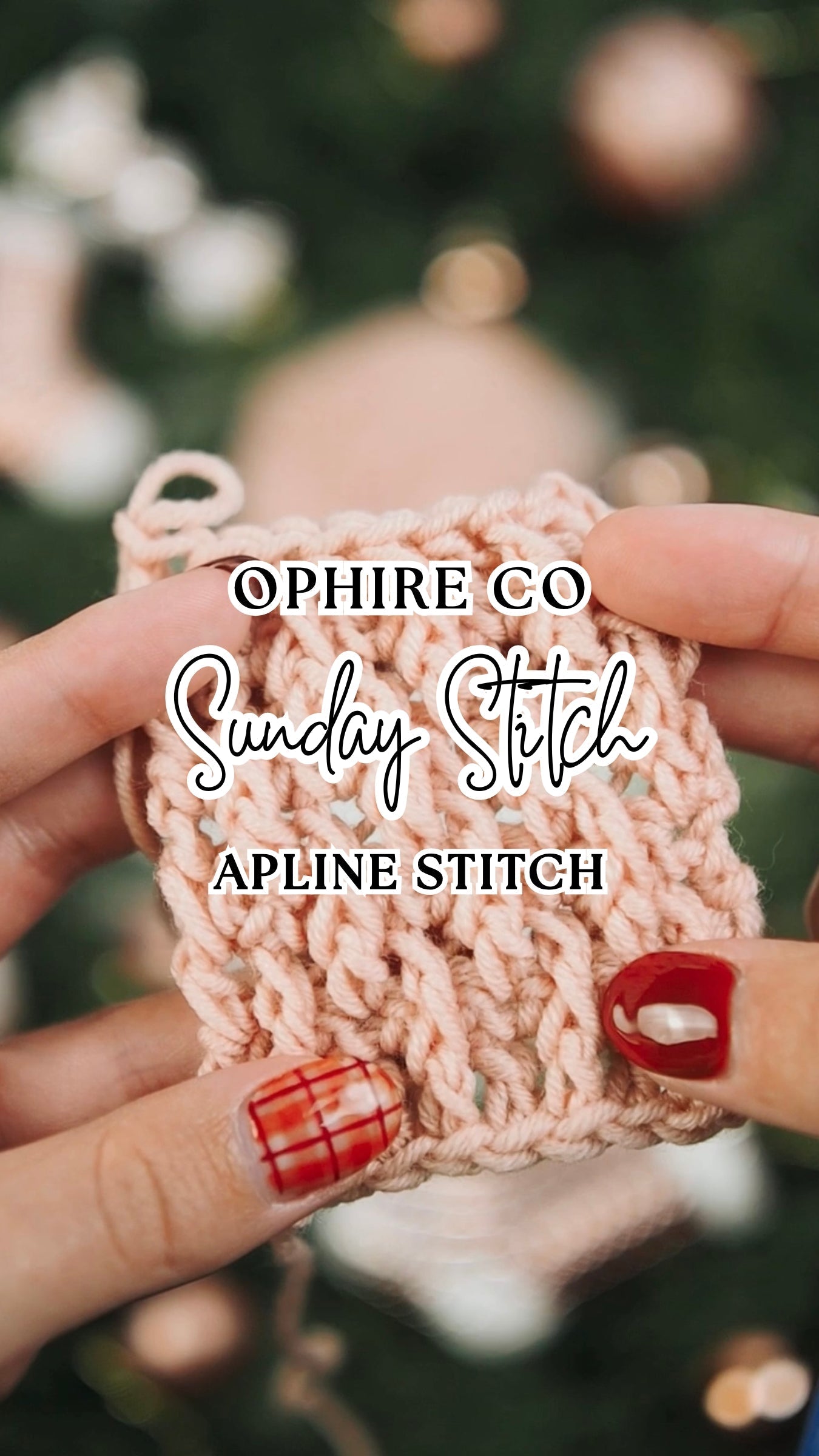 Apline Stitch Pattern