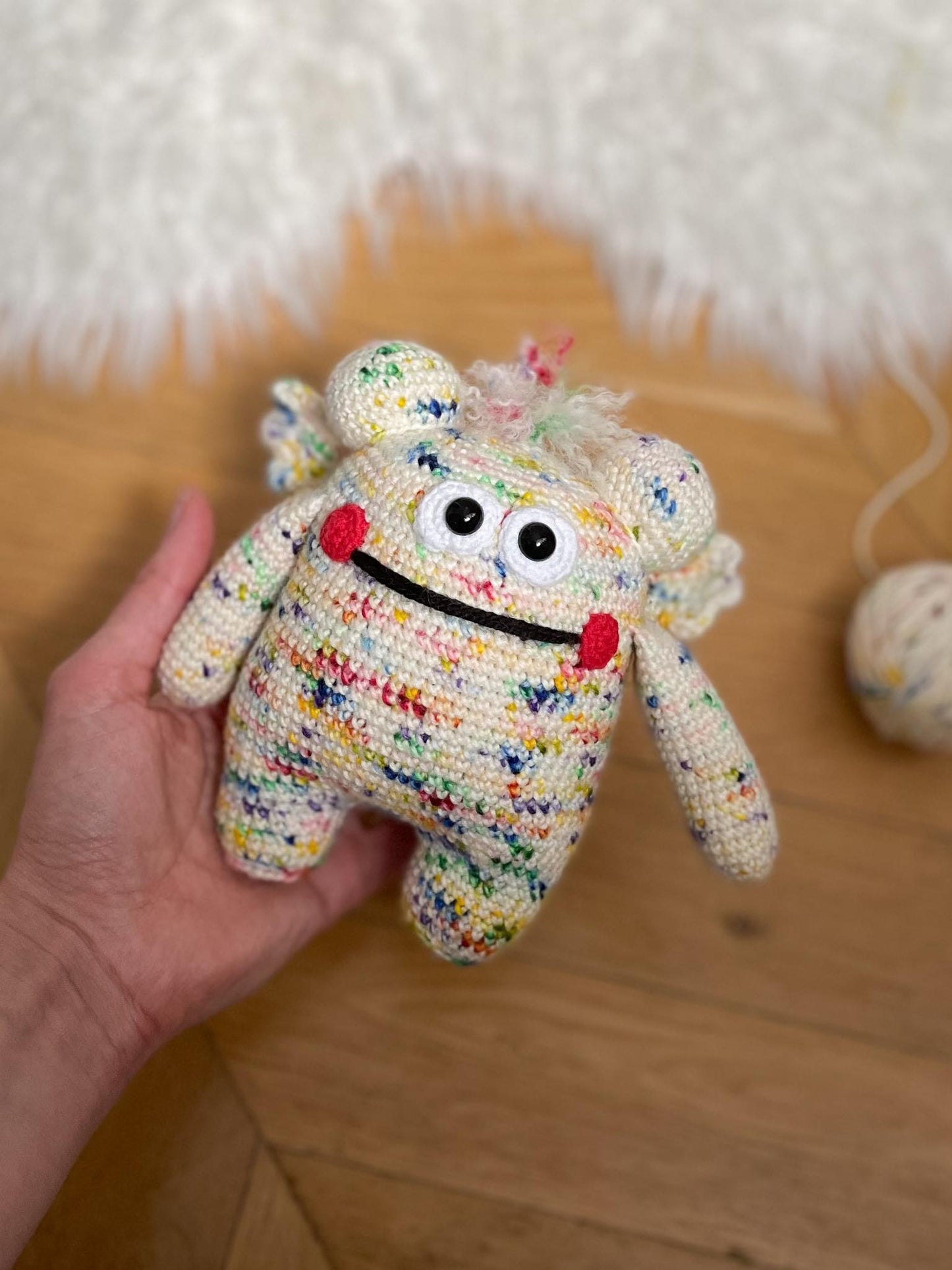 Colorina, the Monster Amigurumi Crochet Pattern