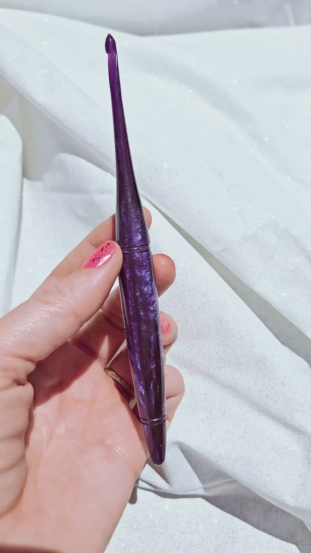 Amethyst February Birthstone Crochet Hook – OphireCo